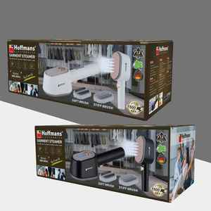 Défroisseur Vapeur Professionnel Hoffmans 1500W, Vapeur Puissante, Ventilation Poruse, Fer à <span class=keywords><strong>Repasser</strong></span> Portable pour Soie, Coton, <span class=keywords><strong>Laine</strong></span>, Utilisation Domestique et en Voyage - Product Image 5