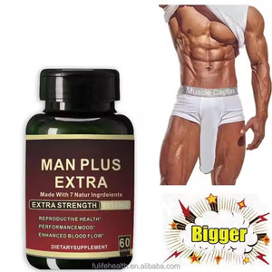 Cápsulas para la Vitalidad Masculina, Píldoras para Mejorar el Rendimiento Masculino, Cápsulas de Raíz de Maca al por Mayor, Cápsulas de Maca para Hombre, Confiables - Product Image 1