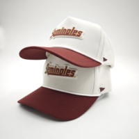 Casquettes de golf trucker 5 panneaux en tissu Dobby à motif Argyle, Léopard, Pois, avec logo personnalisé en caoutchouc PVC et broderie manuelle, pour le sport et les loisirs, vente en gros OEM ODM