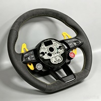 Botón de Arranque de un Toque, Volante de Alcántara para Volkswagen VW Golf R8 6 7 MK7 GTI GTD GTE Polo Golf 7 7.5 GTI GOLF 6