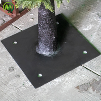 Nouveau style d'arbres artificiels en cyprès italien, fausse pinède et cyprès à faible entretien pour la décoration extérieure résidentielle et urbaine