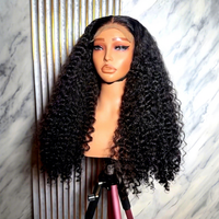 Wig rambut manusia HD 13x6, model keriting Burma, tanpa lem, siap pakai, grosir, wig rambut asli HD full frontal 13x6