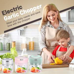 100ml/250ml Onion <b>Chopper</b> Machine Food Processor Garlic Masher Mini USB Charging <b>Electric</b> Garlic <b>Chopper</b> - Product Image 6