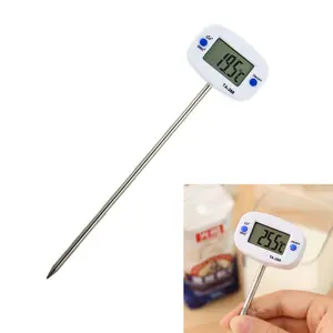 Termometer Digital portabel, daging sapi/Turki/Steak/susu barbekyu elektronik TA-288 TA288