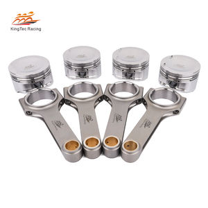 Pistons et bielles forgés EA113 pour VW <span class=keywords><strong>Edition</strong></span> 30 35 2007 2008 2009 2010 2011 2012 Audi A4 B7 2.0T BGB BUL BWE Tuning moteur - Product Image 2