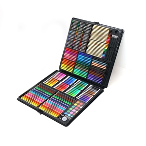 Set di Cancelleria Personalizzato da 258 Pezzi, Set di Penne per Disegno, Pastelli per Studenti, Set di Strumenti per Pittura con Logo Personalizzato - Product Image 1