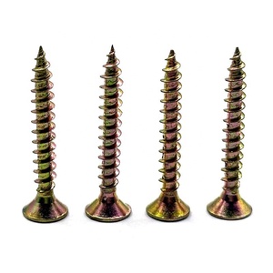Tornillos para Aglomerado de Alta Calidad, Recubiertos de Zinc Amarillo, Venta Directa de Fábrica - Product Image 4