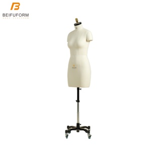 BEIFUFORM tamaño europeo <span class=keywords><strong>38</strong></span> mujeres medio cuerpo maniquí modelo de costura para drapeado maniquí para ropa mujer sastres maniquí - Product Image 2