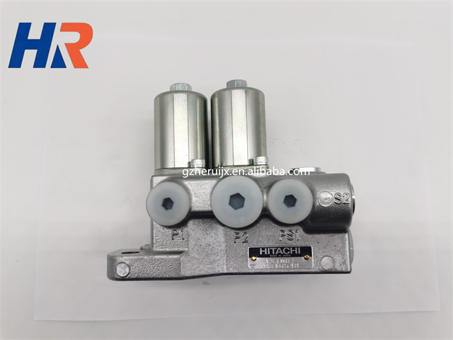 能管 Original Excavator Hydraulic Pump Pilot Solenoid Valve
