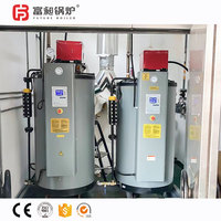Generador de Vapor Industrial Automático de Baja Presión, Máquina de Vapor de Tubos de Agua de Estilo Vertical, Alimentada con Gasóleo, para Uso en Calderas