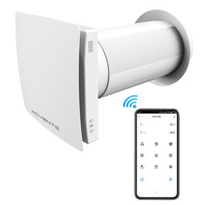 Système de <span class=keywords><strong>ventilation</strong></span> à débit alternatif ultra-silencieux VT501, refroidisseur d'air, alimentation et extracteur de ventilateur avec récupération de chaleur - Product Image 3