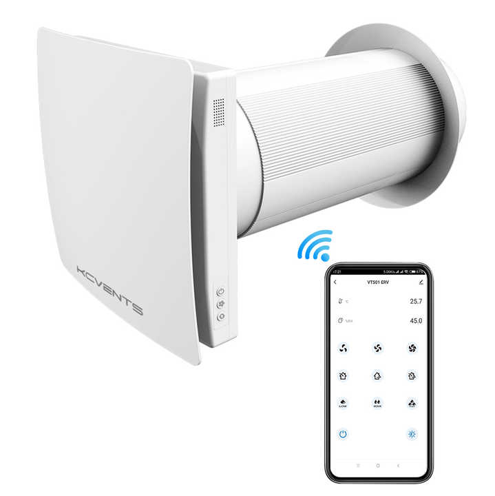 Source Single Room Heat Recovery Ventilation Wall Mounted Fan Recuperator  Wifi controller Heat Recovery Unit on m.alibaba.com
