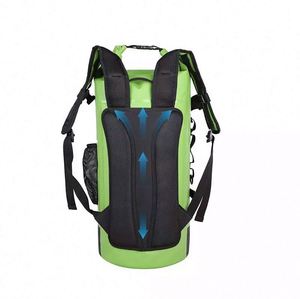 Muestra gratis al por mayor Logo personalizado de gran capacidad 35L PVC Roll-Top Camping Kayak Ocean Pack Travel Outdoor Dry Bag Mochila - Product Image 4