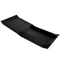 Boîtes cadeaux pliables en carton rigide avec fermeture magnétique, imprimées avec logo, pour vêtements et chaussures, emballage personnalisable en gros