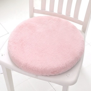 Décoratif Carré Super Doux Chaud En Peluche Coussin De Siège En Fourrure - Product Image 3