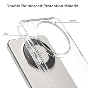 เคสโทรศัพท์มือถืออะคริลิกใสสำหรับ Huawei Mate 60และ Honor X8 5G เคสป้องกันการตกกระแทกพร้อมงานฝีมือฟรอสติ้ง - Product Image 3
