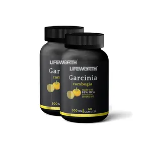 Cápsula de hierbas para pérdida de peso LIFEWORTH Garcinia Cambogia 60%
