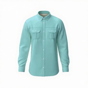 เสื้อตกปลาแขนยาวป้องกันแสงแดดแบบกำหนดเอง เสื้อผ้าตกปลาเดินป่ากลางแจ้ง แห้งเร็ว ติดกระดุม - Product Image 6