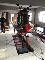 Cric hydraulique à ciseaux pour moto 1000 LBS - Table élévatrice stable pour moto et VTT en garage