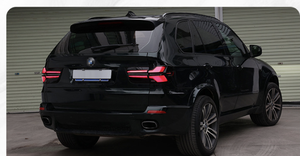 Baru untuk X5 E70 2007-2013 rakitan lampu belakang Model SJC 12V pengganti <span class=keywords><strong>LED</strong></span> dengan sinyal belok & lampu mengalir - Product Image 5