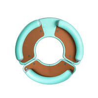 Plateforme flottante gonflable pour 6 personnes en PVC Drop Stitch OEM ODM, avec couverture magique