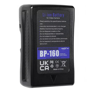 Batterie <span class=keywords><strong>Cowon</strong></span> en gros 14,8 V 10500 mAh 160 Wh V-Mount Lithium BP-160 BP160 pour caméscope, éclairages photo et moniteur - Product Image 1