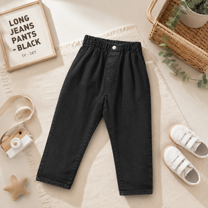 Pantalones vaqueros duraderos y largos con un estilo cómodo y suave, y un rendimiento confiable para niños activos en todas las estaciones. - Product Image 3