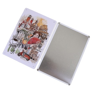 Tùy Chỉnh Bán Buôn Made Quảng Cáo Cổ Điển Retro Tin Tấm Dấu Hiệu Nhỏ Kim Loại Retro Xe Ô Tô Cũ Áp phích Tin Đăng - Product Image 4