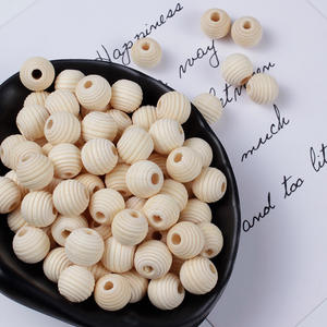 <b>Wood</b> <b>Beads</b> 10-20mm Unfinished Spiral Round <b>Wood</b> <b>Beads</b> Jewelry Accessories Jewelry <b>Beads</b> - Product Image 5