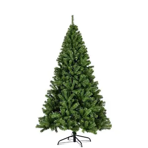 工場卸売高品質人工クリスマスツリー最高の人工プレリットクリスマスツリー