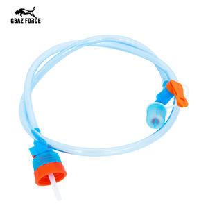 Tube de poche à eau Gbaz Force Hydration, 100 cm, bleu transparent, avec diamètre de tuyau de 10 mm, pour bouteilles d'eau de sport en plein air - Product Image 3