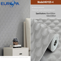 Autocollant mural auto-adhésif imperméable et ignifuge EUROPA en cuir XPE PVC, épaisseur 2,3 mm, pour salle de sport, salle de bain, décoration intérieure