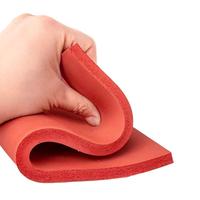 Silikon-Heizmatte Wärmebeständige Weiche Silikon-Schaumstoffmatte für LED-Beleuchtung Wasserdichte Abdichtung und Vibrationsisolierung