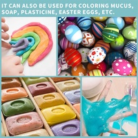 Poudre de teinture à base d'eau, 12 ml, 8 couleurs, 5.1 OZ, ensemble pour la cuisson des biscuits, Fondant, Macaron, pour enfants