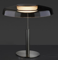 Gadgets Tendance 2026 : Lampe de Table de Luxe en Cristal, Grandes Lampes de Bureau en Verre pour Hôtel, Chevet et Bureau