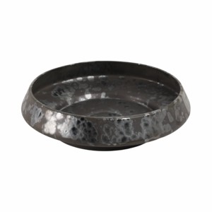 Bol en céramique émaillée artistique, centre de table contemporain, accent décoratif pour table basse - Product Image 4
