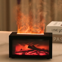 Nouveau Diffuseur d'Huiles Essentielles Portable Type-C Silencieux à Effet Flamme pour Chambre d'Enfant