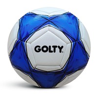 GOLTY GSM-3011 Taille 4 Poids 400-440G et Circonférence 620-640MM avec ballon de football en cuir PU thermocollé LOGO personnalisé