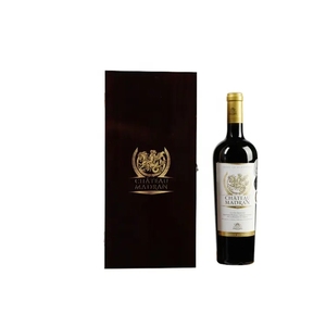 Caja de Vino Rectangular de Madera de Arce Duro Hecha a Mano, Personalizable, de Lujo, con Acabado Brillante y Logotipo - Product Image 2