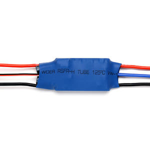 Contrôleur de moteur sans balais électrique réglable 6A ESC pour pièces d'avion RC, bateau RC, système FPV - Product Image 4