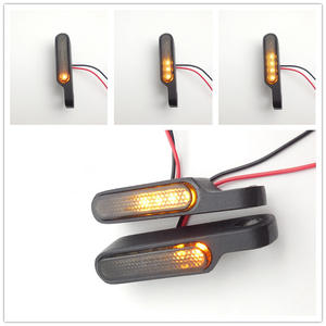 Accessoires pour motos, clignotants pour scooter électrique, clignotants LED en métal pour guidon, mini clignotants, voyant lumineux pour vélo - Product Image 5