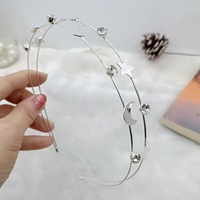 Serre-tête coréen style forêt, orné de strass, perles et cristaux, en alliage, simple et rétro, populaire, pour un look frais et féerique