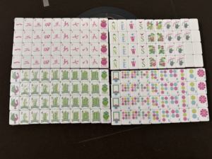 Juego de Fichas de Mahjong Americanas de Lujo Apeco Tortoiseshell, 160 Fichas de Acrílico Duradero, Ecológico y de Calidad, para Juegos Familiares Modernos - Product Image 4