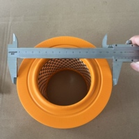 Filtre à air Pancake 05727224, type capsule, avec média plissé et maille intérieure perforée, pièce de rechange pour tondeuse à gazon, générateur et équipements de nettoyage
