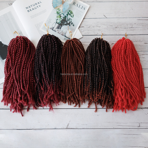 Capelli Sintetici per Trecce Crochet Spring Twist 10\", Estensioni <span class=keywords><strong>Afro</strong></span> Twist per Donna - Product Image 2