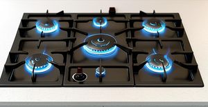 Cuisinière à gaz portable commerciale de cuisine, 6 brûleurs, camping, acier inoxydable, plaque de cuisson électrique commerciale, propane, butane, GPL, usage domestique - Product Image 2