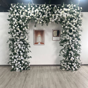 Arreglos Florales Artificiales <span class=keywords><strong>de</strong></span> Seda Blanca al por Mayor para Arcos <span class=keywords><strong>de</strong></span> Boda, Graduaciones, Navidad y San Valentín - Product Image 2