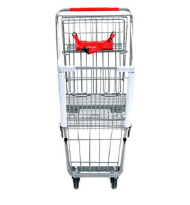 मानक किराने की खरीदारी की टोकरी सुपरमार्केट ट्राली - Product Image 2