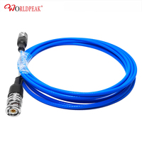 Triax 3 cosses fentes PL75-47 triaxiale TRB mâle à TRB mâle BNC prise 78ohm 1553B RF test de Signal coaxial assemblage de câble Twinax