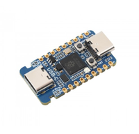 Chipboard Waveshare Rp2350-usb-c Dev Board, Raspberry Pi Rp2350a Mcu, Modul Pengontrol Arsitektur Ganda Dual-core Pin Gpio